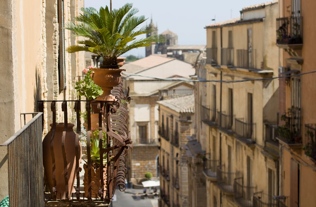 Compacte stadsbalkon met verticale plantenwand. Compacte stadsbalkon met verticale plantenwand.